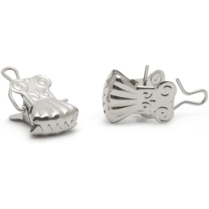 Afbeelding van Gordijn Decoratie Clips – Chroom – Metalen Gordijnhaken Zonder Runner – Set Van 10 Stuks – Klassieke