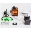 Afbeelding van Kruislijnlaser 3D Groene Laser Waterpas 360° - 16 Lijnen Laser Level Max 15m - Automatisch Zelfnivellerend