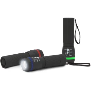 Afbeelding van 1x COB LED Zaklamp - Zoomfunctie - Compact - Spatwaterdicht - Stofbestendig - Inclusief 3xAAA Batterijen -