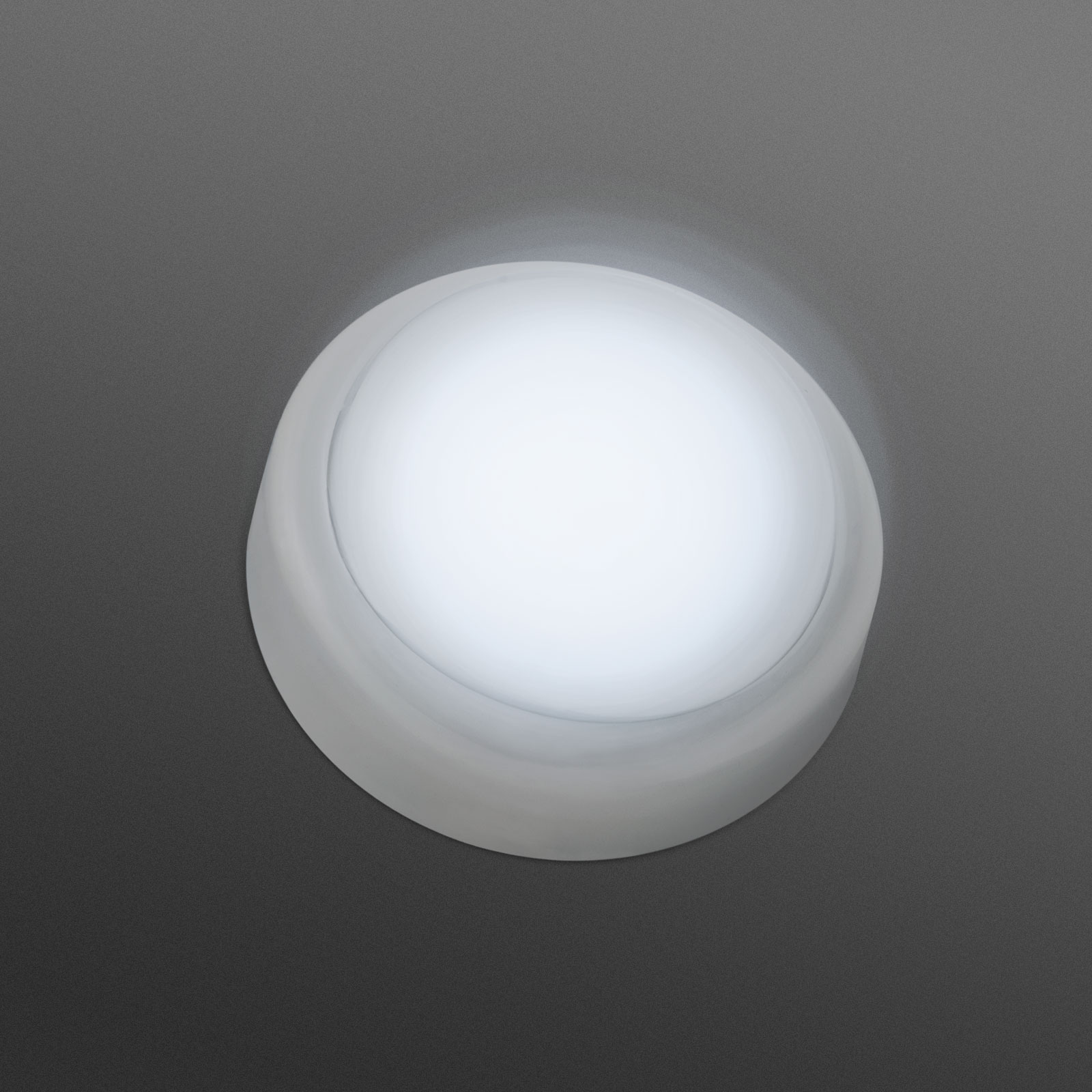 Afbeelding van Draagbare LED nachtlamp met drukknop - kinderlamp op batterijen (2x AA) - eenvoudig in gebruik - ideaal voor