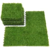 Afbeelding van Kunstgras Tegels met kliksysteem – 30 × 30 cm – set van 11 stuks (±1 m²) – modulair balkon- en