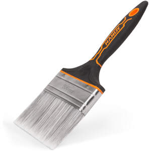 Afbeelding van Platte Verfkwast Kunststof 4″ (100 mm) – Voor Water- En Oplosmiddelhoudende Verf, Lak En Beits –