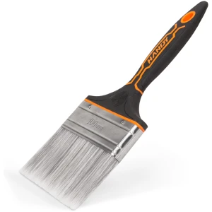 Afbeelding van Platte Verfkwast Kunststof 4″ (100 mm) – Voor Water- En Oplosmiddelhoudende Verf, Lak En Beits –