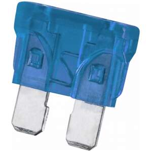 Afbeelding van 25x Steekzekering 15A Blauw – Knife Fuse 19 X 13 Mm Voor Auto En Car Audio – Autoverzekering 15 Ampère