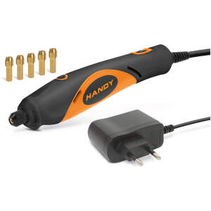 Afbeelding van Handy Midi Drill Hobby Boor En Graveermachine 18 V – Compact En Lichtgewicht – Geschikt Voor Boren,