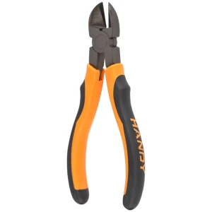 Afbeelding van Zijsnijtang 190 mm - Chroom-Vanadium Staal | Ergonomische Softgrip Handgreep | Precisie Handgereedschap