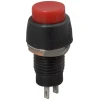 Afbeelding van 5x Inbouw Drukknop Schakelaar SPST OFF-ON - Push Button 250VAC 2A - Enkelpolige Aan-Uit Schakelaar Voor