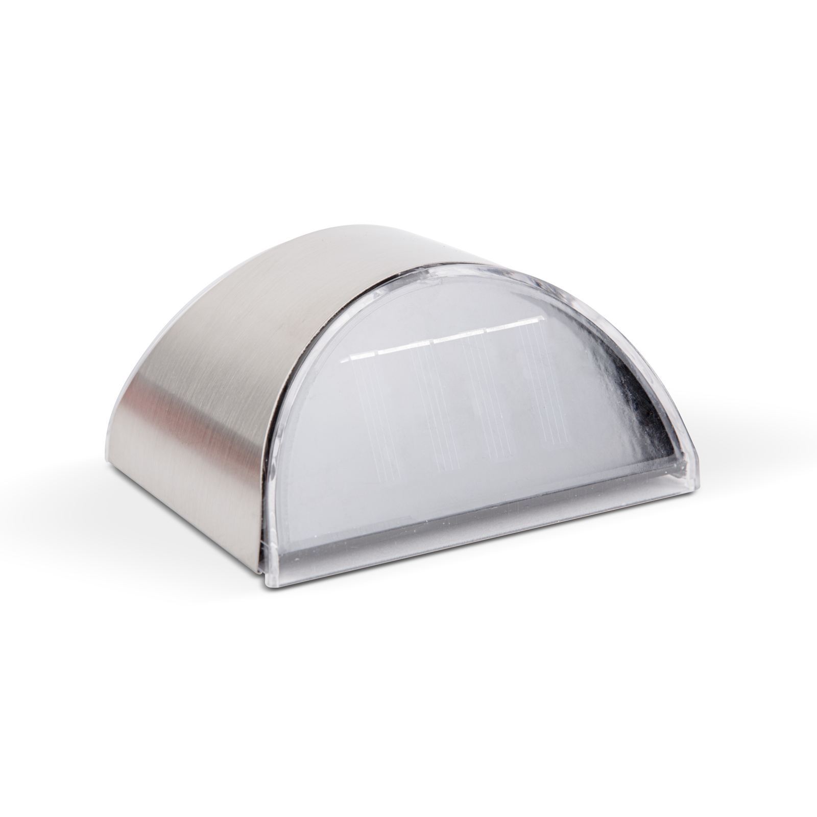 Afbeelding van Solar Wandlamp Met 4 SMD LEDs – Solar LED Buitenlamp Met Koel Wit Licht – Energiezuinige Wandverlichting