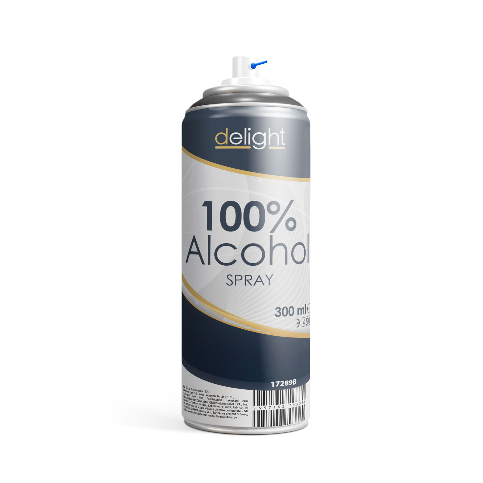Afbeelding van 100% Alcohol Spray - 300ml - Reinigend & Ontvetten - Sneldrogend - Voor Elektronica Onderhoud - Niet