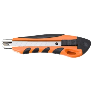 Afbeelding van Afbreekmes 18 mm – Professioneel Snap-Off Breekmes – Rubberized Schokbestendige Behuizing –