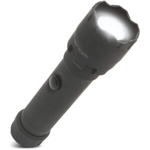 Afbeelding van SMD LED-zaklamp - 120 lm - Focusseerbare lens - 4× AAA-batterijen (incl.) - 150×45 mm - Antislip handgreep