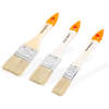 Afbeelding van Verfkwast Set – Platte Kwasten – 3-delig – 25 / 40 / 50 mm – Houten Handvat – Voor Muurverf, Lak en