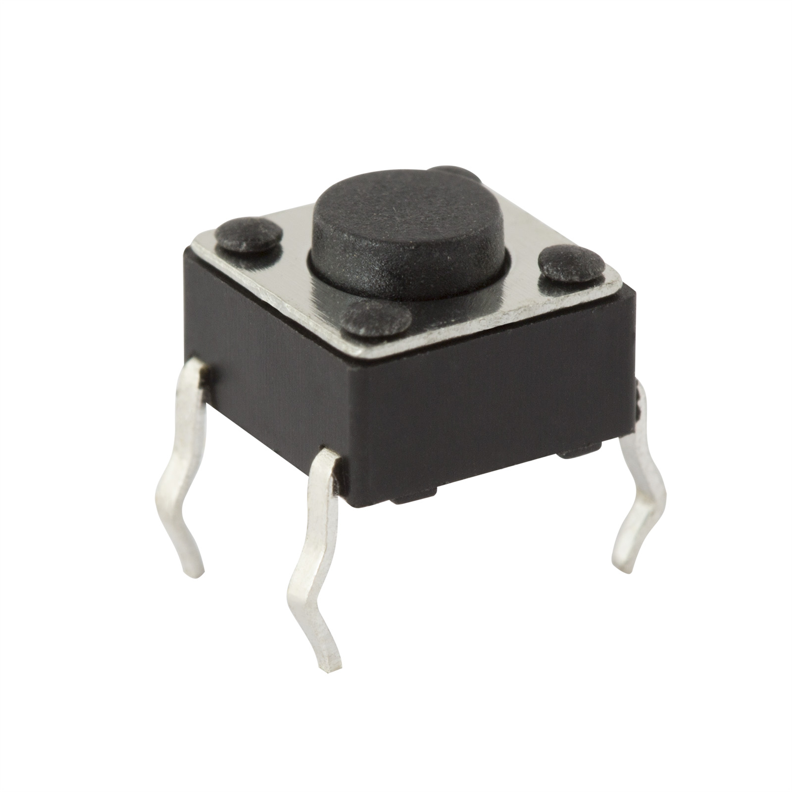 Afbeelding van 20x Microschakelaar 1 Circuit – Mini Microswitch (OFF)-ON – Soldeerbare Inbouwschakelaar 0,05A 12V DC –