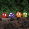 Afbeelding van 1x Zonne-Energie Solar Tuindecoratie Fruit – 2x Koel Wit LED – Decoratieve Solar Lamp voor Tuin en Terras
