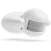 Afbeelding van Bewegingssensor - 180° - Bereik Tot 12m - Max 1200W - IP44 - Instelbare Gevoeligheid & Tijd - Voor