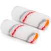 Afbeelding van 2x Verfroller Polyester 100 mm – Set Van 2 Stuks – Voor Muren, Plafonds En Lijmtoepassingen – Goede
