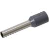 Afbeelding van 100x Geïsoleerde Adereindhuls 4,0 Mm² Grijs – Cord End Terminal Met Grijze Isolatie – Draad Eindhuls