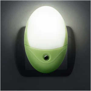 Afbeelding van LED Stopcontact Stekker Nachtlampje - Met Lichtsensor - 240V - 6x LED (Koel Wit 6000K) - 0,5W - ~20 Lumen -