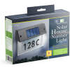 Afbeelding van Zonne-Energie Solar Verlicht Huisnummer Lamp met Transparant Plexiglas – Nummer Bord Huis met Verlichting -