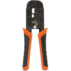 Afbeelding van Krimptang Met Knip En Stripfunctie Voor Modulaire Stekkers - Geschikt Voor RJ11 RJ12 En RJ45 (6P En 8P) -