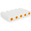 Afbeelding van 5x Verfroller High Density Schuim 100 mm – Set Van 5 Stuks – Voor Lak En Olieverf – Glad En Bubbelvrij