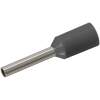 Afbeelding van 100x Geïsoleerde Adereindhuls 0,75 Mm² Grijs – Cord End Terminal Met Grijze Isolatie – Draad Eindhuls