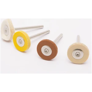 Afbeelding van Polijstborstel Set - 4 Polijstborstels Met Opspanstift Ø3,1mm - Max 28.000 RPM - Geschikt Voor Midi 10362 En