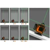 Afbeelding van Kruislijnlaser 3D Groene Laser Waterpas 360° - 16 Lijnen Laser Level Max 15m - Automatisch Zelfnivellerend