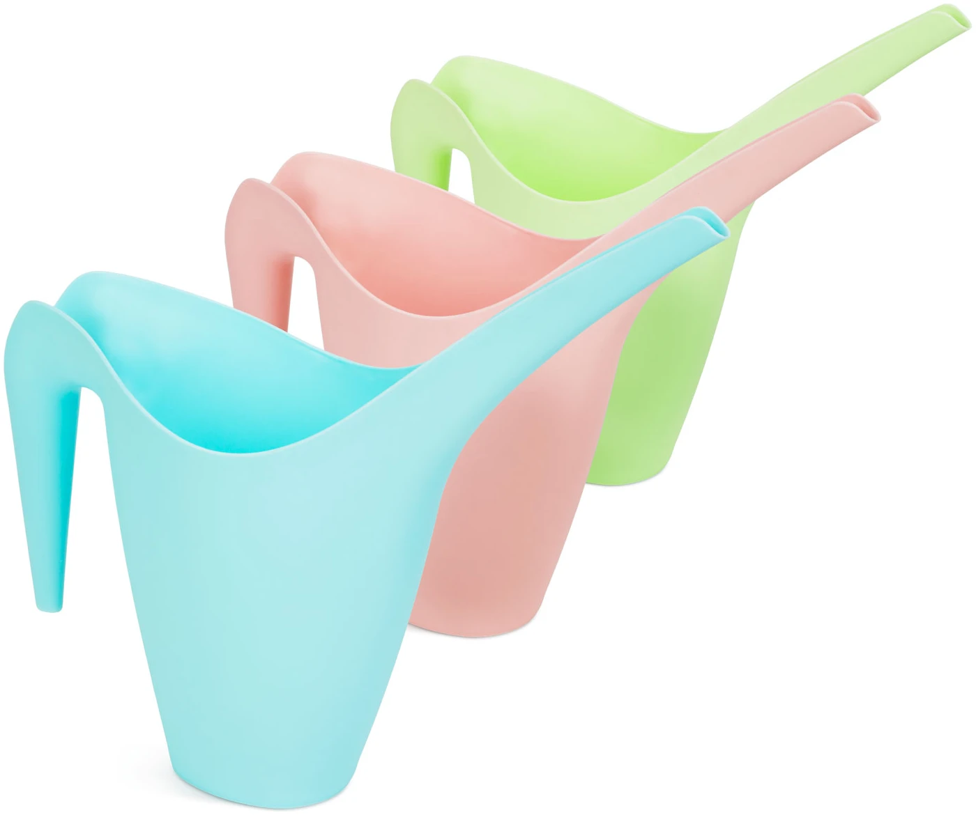 Afbeelding van 1x Gieter voor Planten – 1,6 Liter – Kunststof – Lang Smal Giettuit – Ergonomisch Handvat – Moderne