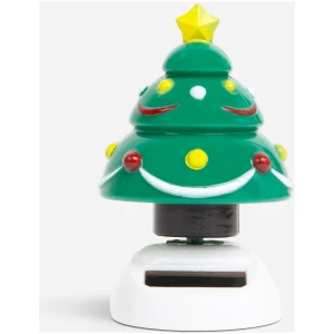 Afbeelding van Zonne-Energie Solar Decoratie – Bewegende Kerstboom – Zonnecel Zonder Batterijen – 10 x 5,5 x 6 cm –