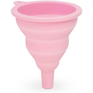 Afbeelding van Opvouwbare Siliconen Trechter – Compacte Keukentrechter Van Flexibel Silicone – Ruimtebesparend Ontwerp