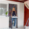 Afbeelding van Magnetisch Vliegengordijn / Hordeur Tegen Insecten – Hor met Magneten – Uil Patroon – 100 x 210 cm –