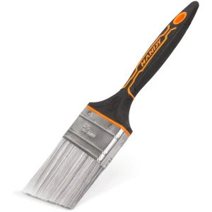 Afbeelding van Afgeschuinde Verfkwast 2,5 Inch (63 mm) – Kunststof Handgreep – Voor Randen, Hoeken En Kozijnen –