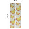 Afbeelding van Magnetisch Deurgordijn Tegen Insecten – Vliegengordijn / Hordeur - Hor met Magneten – Gele Vlinder –