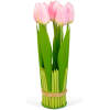 Afbeelding van Kunstplant - Woon Decoratie - tulp - roze - 26 x 6,5 cm 1 Stuks [11897C] - a72e 9633 41ac a631 93c0418cb7ee