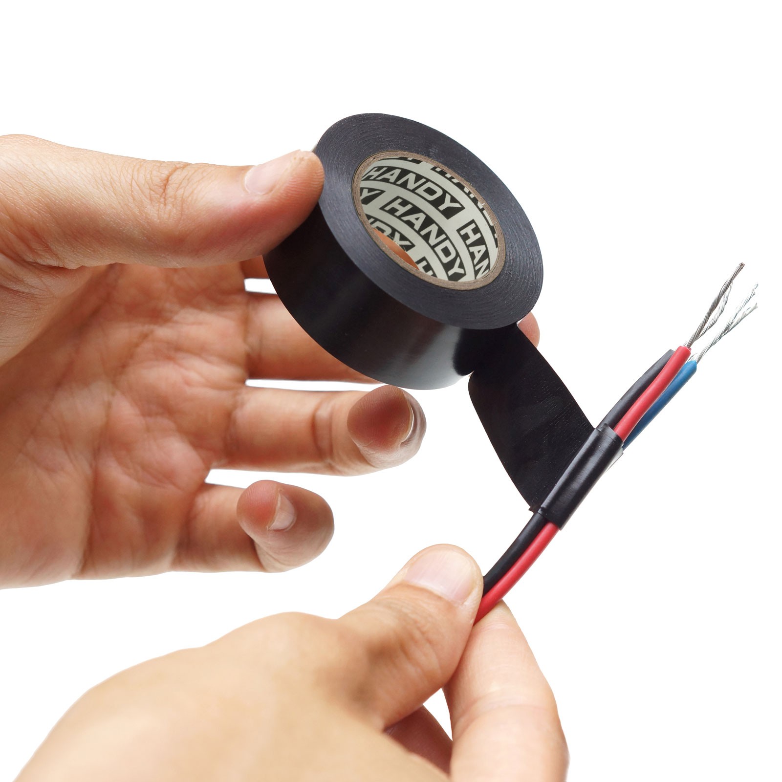 Afbeelding van 10× Isolatietape Zwart 20 m × 19 mm – Set Van 10 Rollen – PVC Elektrische Tape Voor Kabelisolatie En