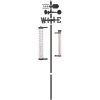 Afbeelding van Tuin Weerstation Buiten – Thermometer / Regenmeter / Windvaan – 145 cm Hoog – Analoge Weermeter – Met