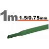 Afbeelding van 20× 1 Meter Krimpkous Groen 1,5 / 0,75 mm – 20 Stukken Van 1 Meter – Warmtekrimpbuis Voor Isolatie En