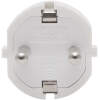 Afbeelding van Inline Stekker Wit – Losse In-Line Netstekker Met Rubber Behuizing – Slagvaste AC Stekker 230V 16A –