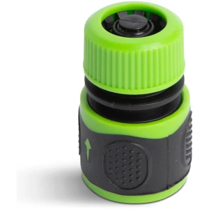 Afbeelding van Tuinslang Koppeling Met Waterstop – 1/2 Inch (12,7mm) Slangconnector – Quick Connect Slangaansluiting –