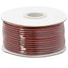 Afbeelding van Luidsprekerkabel 100 m - 2 x 0,15 mm² Zuurstofvrij Koper, Gedraaid met Rood/Zwarte PVC Mantel voor Basis
