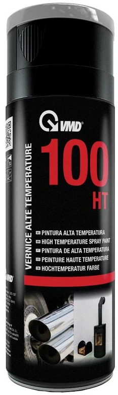 Afbeelding van Hittebestendige Sprayverf - 400ml - Tot 600°C - Siliconenhars Basis - Hoge Dekking - Voor Kachels Uitlaten