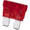 Afbeelding van 25x Steekzekering 10A Rood – Knife Fuse 19 X 13 Mm Voor Auto En Car Audio – Autoverzekering 10 Ampère