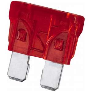 Afbeelding van 25x Steekzekering 10A Rood – Knife Fuse 19 X 13 Mm Voor Auto En Car Audio – Autoverzekering 10 Ampère