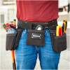 Afbeelding van Handy - Gereedschapsgordel met Hamerhouder en Riem - Groot - Zwart - 7 Vakken - Spijkerschort -