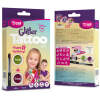 Afbeelding van Happy Birthday Glitter Tattoo Set Voor Kinderen Met 15 Sjablonen en 2 Kleuren Glitters [TY50181] - d114 2f96