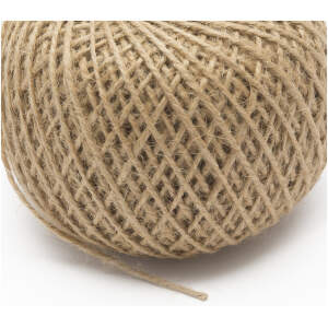 Afbeelding van Natuurlijk Jute Touw – Bindtouw / Tuin Touw – 105 m – Ø 1 mm – Ongekleurd – Sterk en Veelzijdig