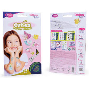 Afbeelding van Tijdelijke Tattoos Kinderen - Schattige Dieren en Prinsessen - 47 Stuks Tattoo Stickers Set [TY50273] - d2e7