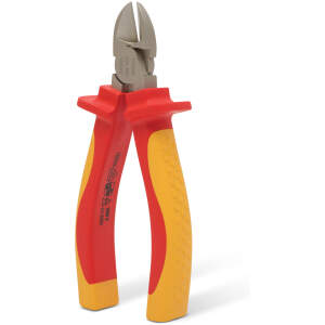 Afbeelding van Zijkniptang 160 mm - Geïsoleerd tot 1000V | Chroom-Vanadium | Veilig Handgereedschap voor Elektriciens