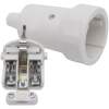 Afbeelding van Inline Stekker Wit – Losse Netstekker Met Rubber Behuizing – Slagvaste In-Line AC Stekker 230V 16A –